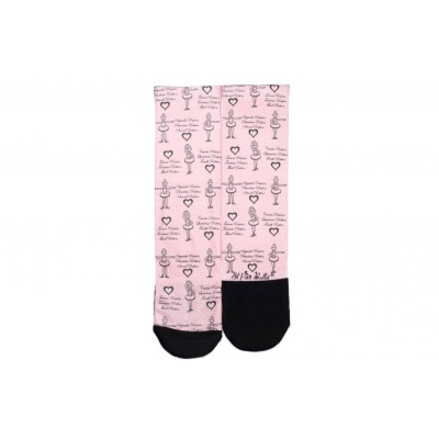 CALCETINES BALLET ROSA CORAZONES (AGOTADO) CALCETINES BALLET ROSA CORAZONES (AGOTADO)