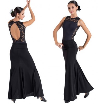 FALDA FLAMENCO ENTALLADA CON CINTURA FAJIN FALDA FLAMENCO ENTALLADA CON CINTURA FAJIN