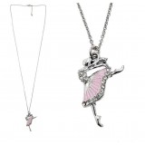 GARGANTILLA BAILARINA BALLET ROSA