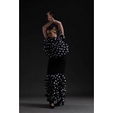 FALDA FLAMENCO VOLANTES LUNARES ZAGRA