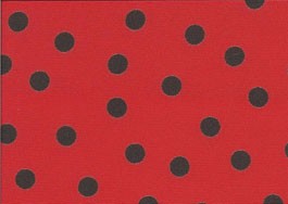 ROJO LUNARES NEGROS